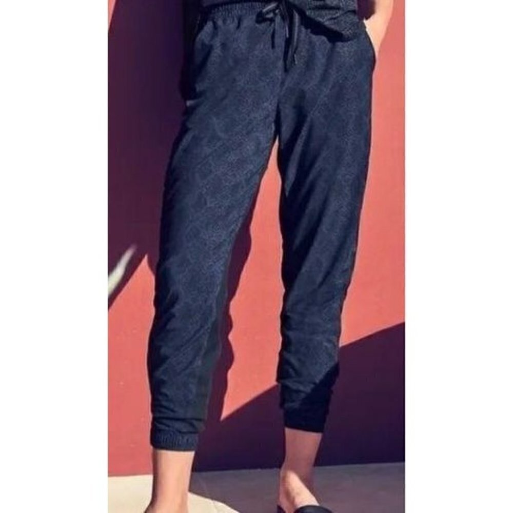Athleta Brooklyn Jogger Python Print Size 10 - image 1